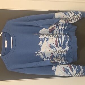 Alpine Apres Ski Sweatshirt Daydreamer Sz Small Medium